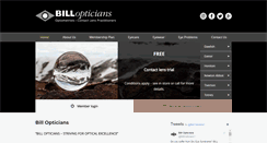Desktop Screenshot of billopticians.co.uk